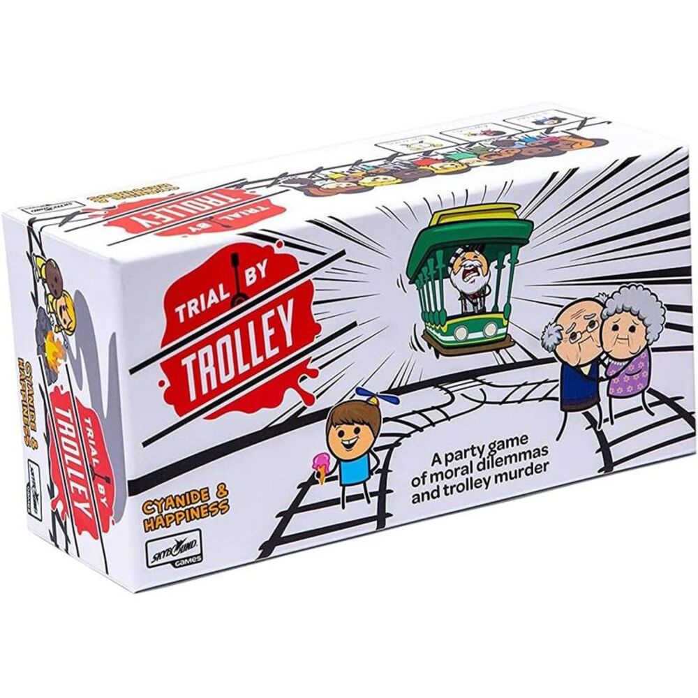 Trial by Trolley | A Party Game of Moral Dilemmas and Trolley Murder